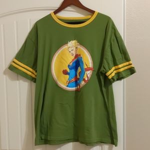 Lootwear Captain Marvel Tee